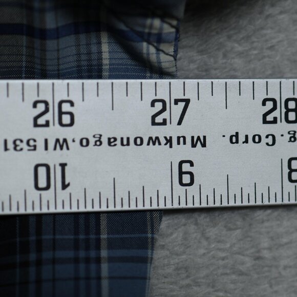 Kuhl Eluxur Shirt Mens 2XL Blue‎ Plaid Short Sleeve Outdoor Hiking Performance - Picture 7 of 12